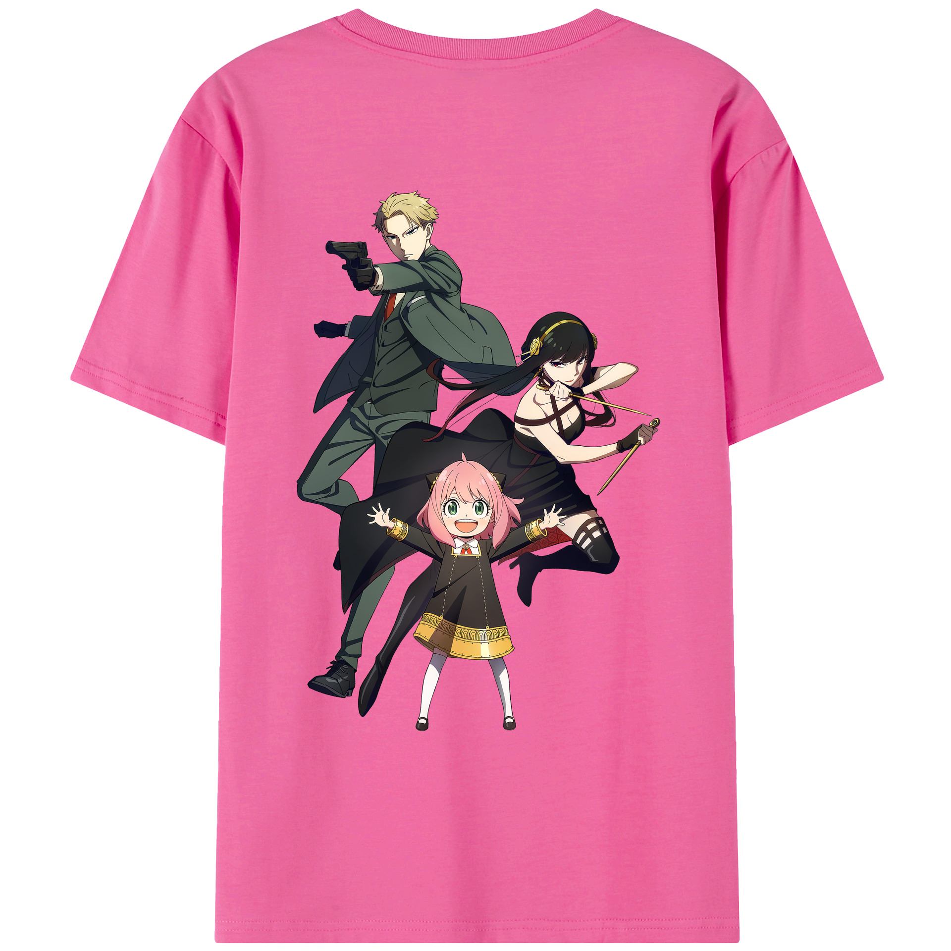 （画像用） SPY×FAMILY间谍家家酒 レディース半袖Tシャツ(バックプリント)